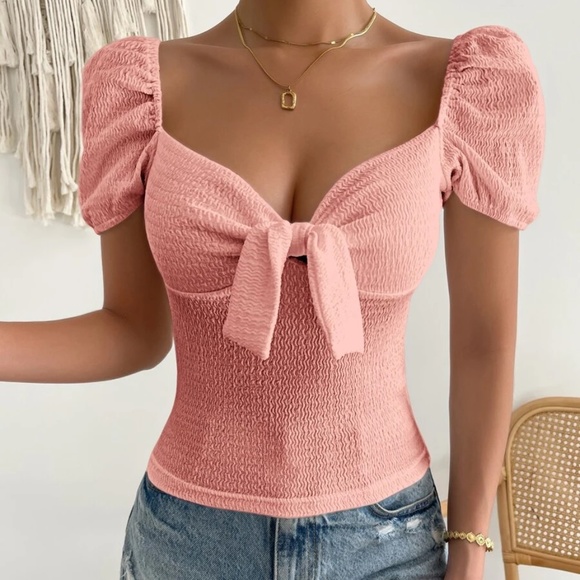 Boho Puff Sleeve Top - Picture 7 of 10